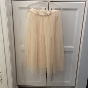 Tulle skirt